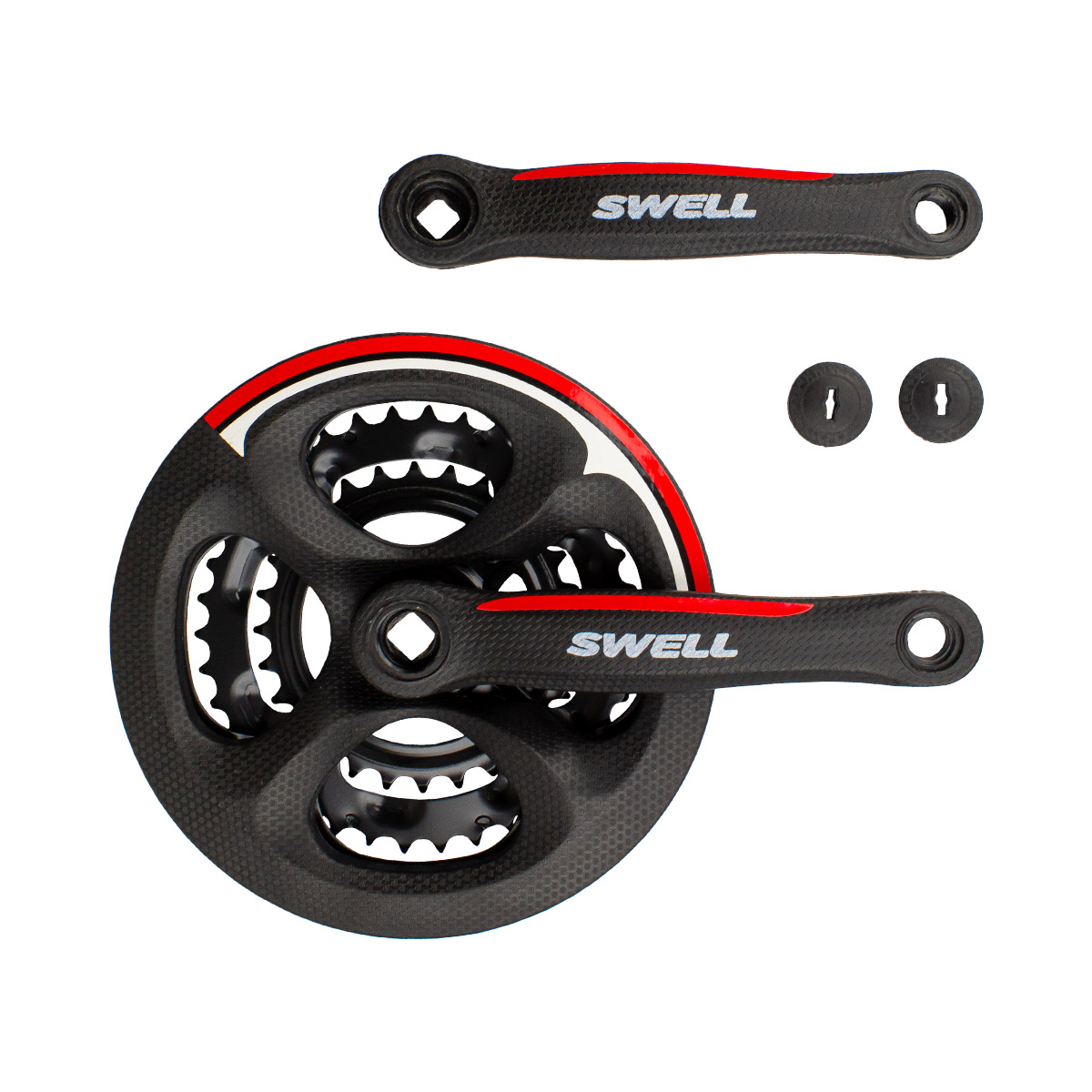 Pedivela Triplo Ponta Quadrada 28/38/48d Carbonado Revestido C/Protetor Swell
